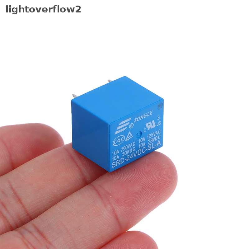 [lightoverflow2] 1pc Relay SRD-5 VDC-SL-C 4pin 5pin 0.3V/0.5V/0.6V/0.9V/12V/24V/48V [ID]