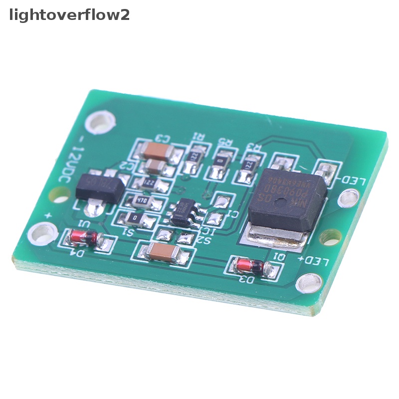 [lightoverflow2] 12v Saklar Sentuh Kapasitif Sensor Modul Push Button Touching Key Module Jog Kait DC 6-20V 3A TTP223 [ID]