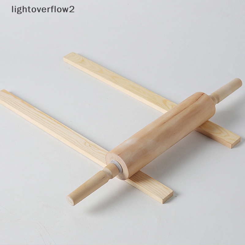 [lightoverflow2] 2pcs Strip Pemandu Rol Lumpur Tebal Besar Perlengkapan Pembentukan Plat Lumpur [ID]