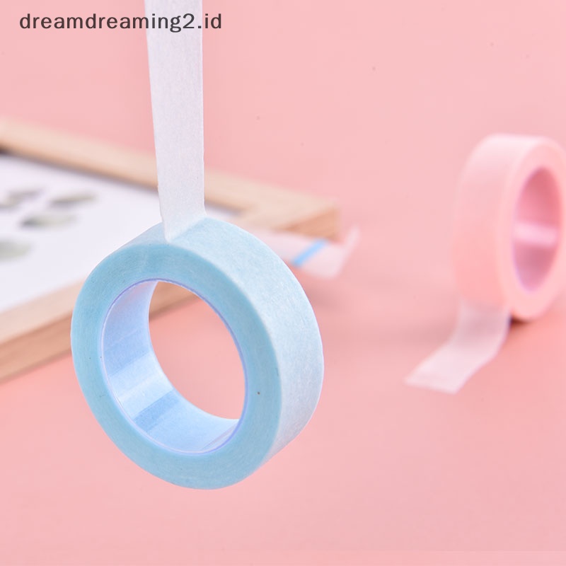 (drea) 9m Lash Tape Eyelash Extension Breathable Micropore Fabric Mudah Sobek Mata Kaset//