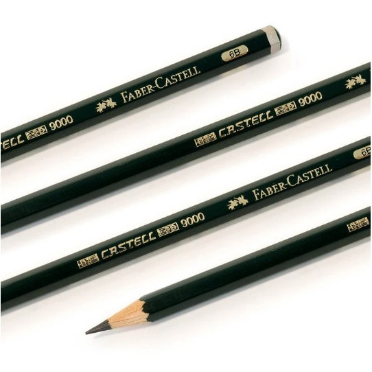 

Faber Castell 9000 Graphite Pencil 3H - 8B / Pensil Sketsa 2
