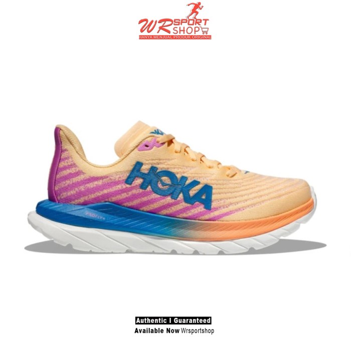 Hoka Mach 5 Womens Running - Impala / Cyclamen ORIGINAL