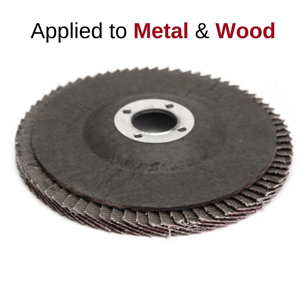 Mata Gerinda Amplas Susun Gerinda️ Flap Disk Gerinda Grit 40 60 80 100 120 150 180 240 380