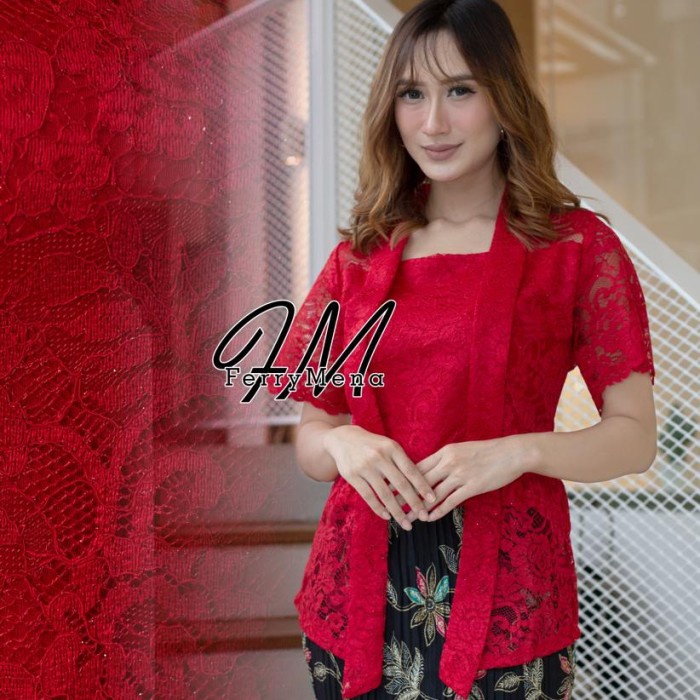 

kebaya kutubaru pendek modern - atasan, M