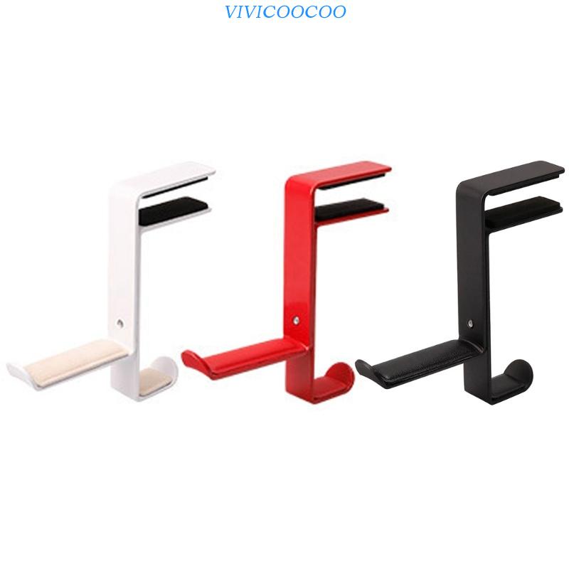 Vivi Universal Fit Desk Mount Headphone Gaming Stand Mount Under Desk Hooks Clip