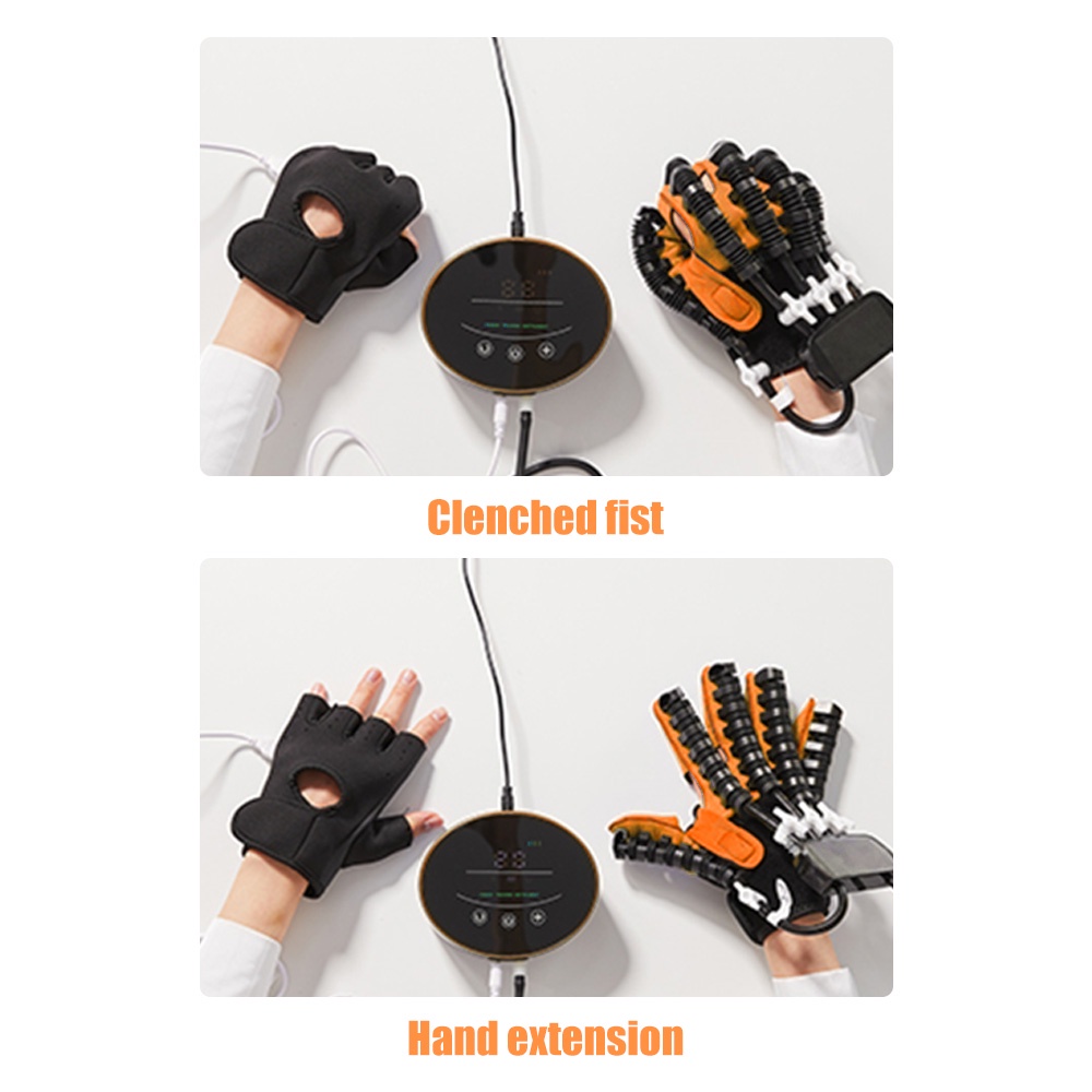 Salorie Sarung Tangan Robot Rehabilitasi Bedridden Stroke Hemiplegia Fungsi Pneumatik Latihan Jari Mekanik