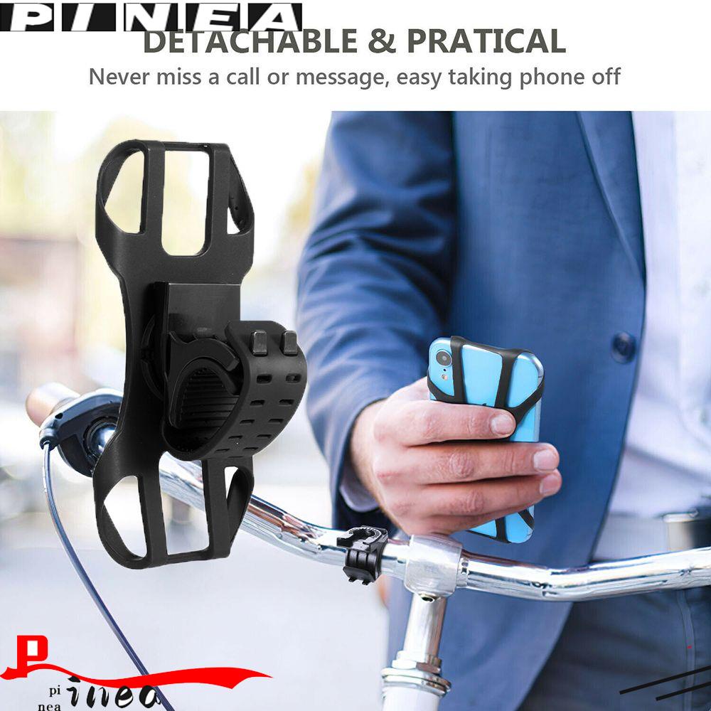 Stand Phone Holder Sepeda Nanas Berputar 360derajat Dudukan Handphone Bersepeda