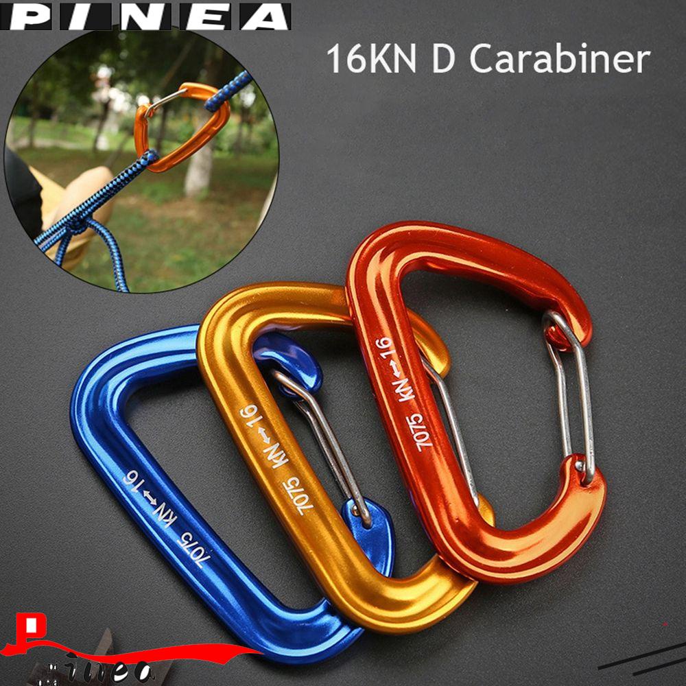 Carabiner Pendaki Nanas Bentuk D Professional Tools Safety Lock Hook