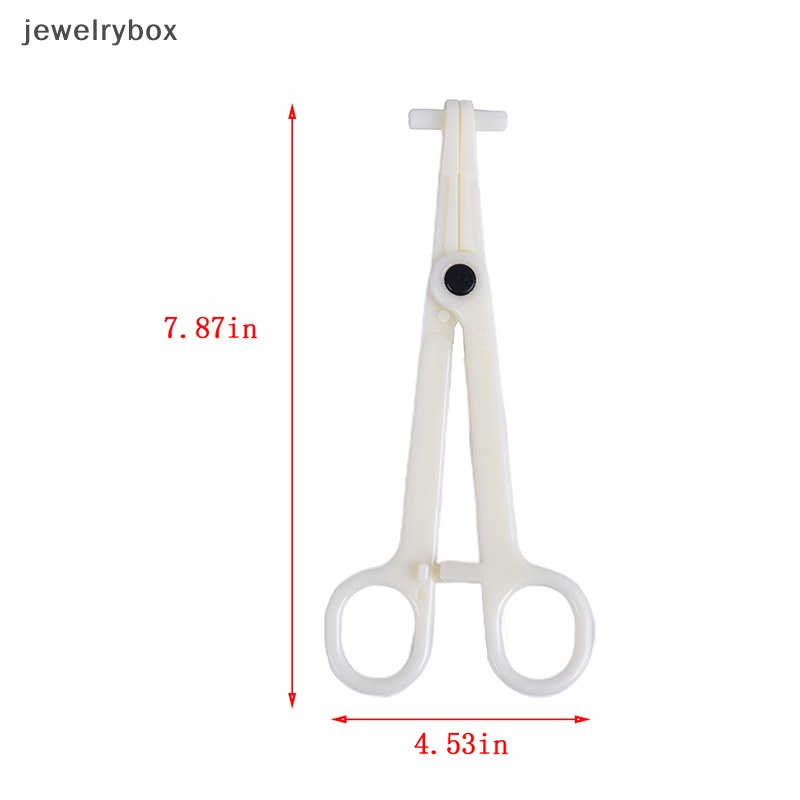 [jewelrybox] Alat Tang Penjepit Forcep Telinga Bibir Pusar Hidung Lidah Septum Untuk Butik Tubuh