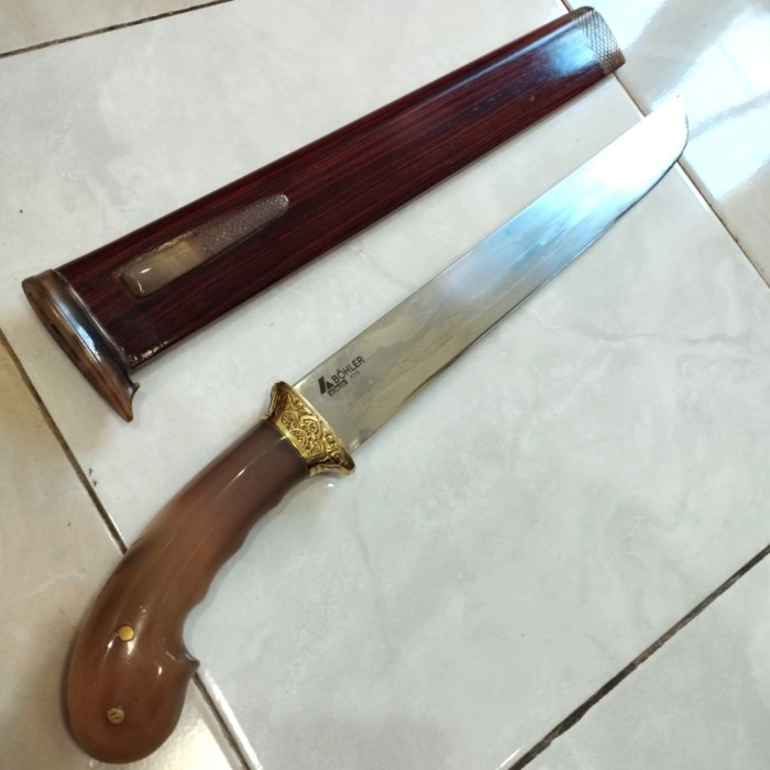 

PISAU SEMBELIH DAGING SUPER TAJAM BAJA BOHLER K110 PREMIUM