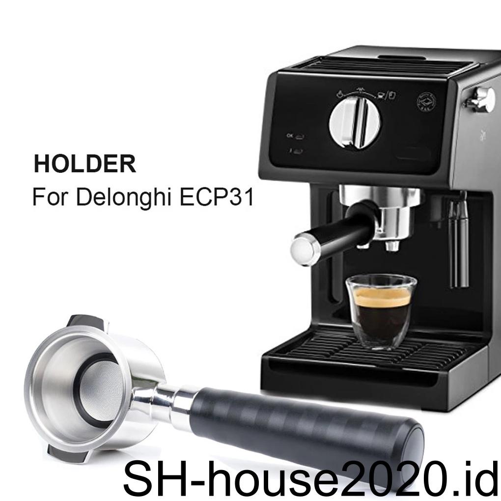 Coffee Handle Bottomless Portafilter Alat Pembuat Kopi Filter Pengganti ECP31 21/eco310/eco35 31