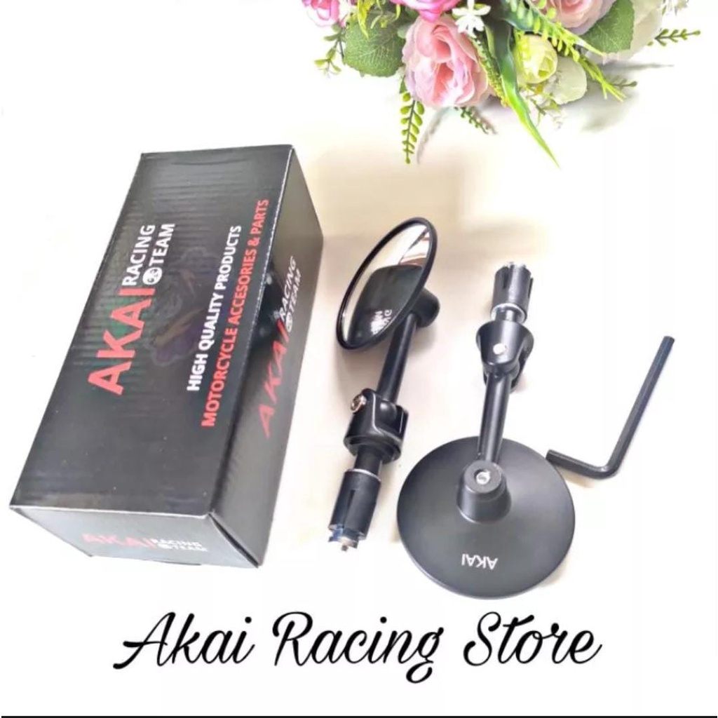 Spion Jalu Bulat Cembung Universal / Spion Bar end / Spion Jalu Bar End / spion jalu vario 150 / spion bar end beat / bar end aerox - dunia variasi