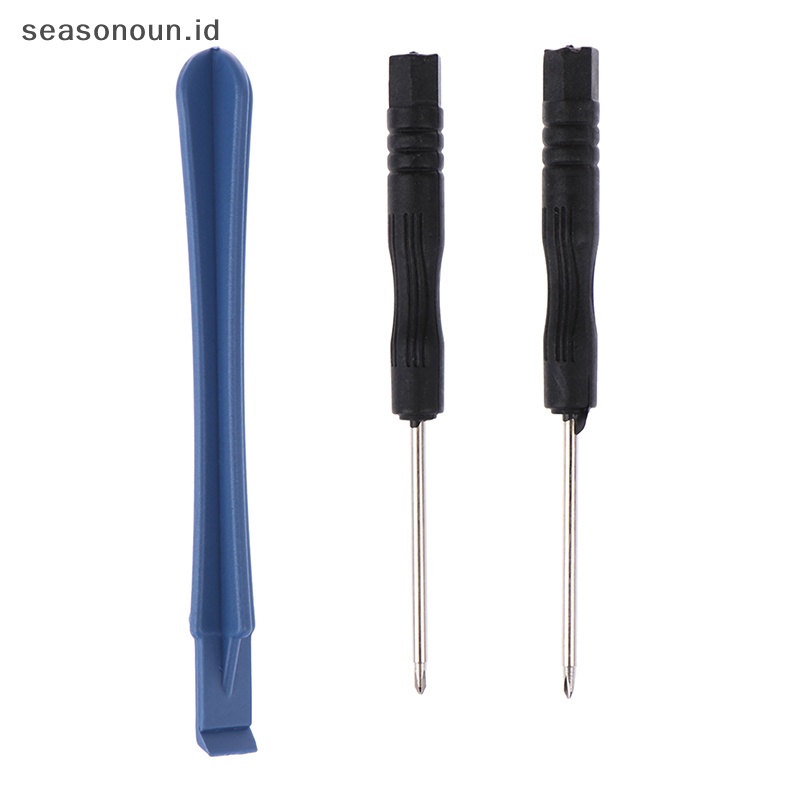 Seasonoun 3pcs/set Obeng Pembuka tools kit Reparasi Sekrup Untuk Switch NS.