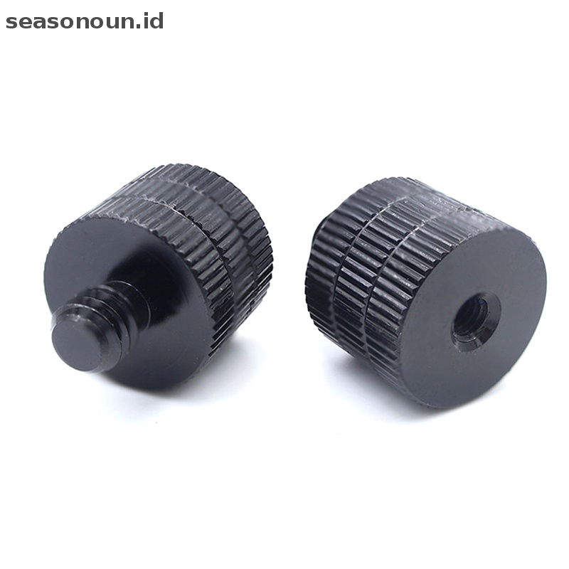 Sekrup Konversi Seasonoun 1per4 Ke M4 M5 M6 M8 M10 Adapter Converter Screw Screw Ulir3Per8 &quot;Pria Ke Betina Standar Adapter Dudukan1Per4 Sekrup Untuk Tripod Proyektor.