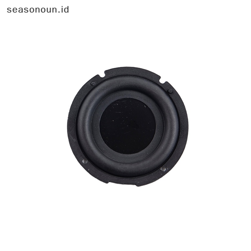 Seasonoun Bass Radiator Speaker Diafragma Speaker Radiator Bass Pasif Diafragma 57mm Bantu Memperkuat Woofer Membran Getaran Diafragma Karet Diafragma Woofer Diy Aksesoris.