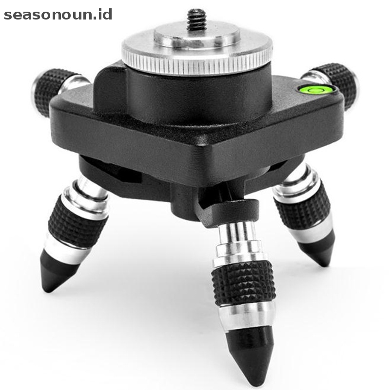Adaptor Level Laser Seasonoun 12jalur360° Kit Alat Ukur Self Leveling Balok Silang 3D  .