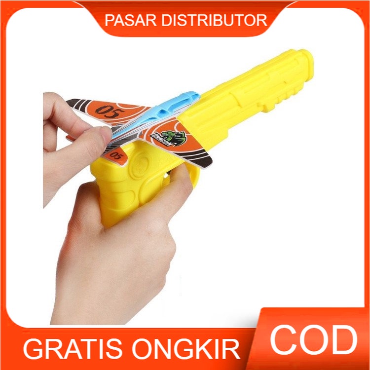 Mainan Anak EJECTION FOAM AIRCRAFT GUN Mainan Pistol Pesawat Anak