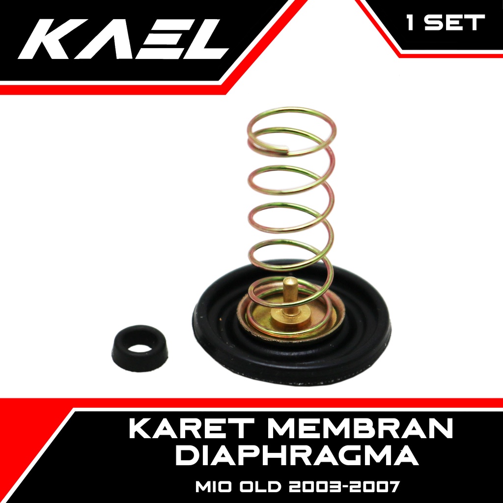 Karet Membran Diaphragma Mio Lama 2003 Sampai 2007 Diapragma Assy Karbu Karburator Vacum Vakum Vacuum Per Skep