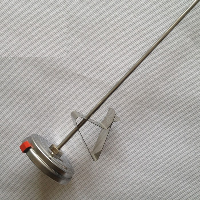 Thermometer minyak panas batang panjang / dial thermometer 300 oC