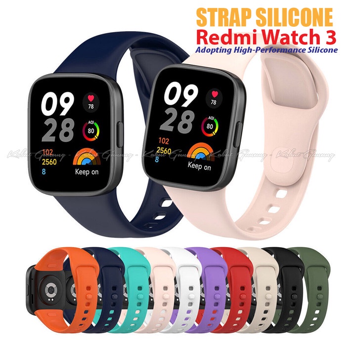 Strap Silikon Strap Tali Smartwatch for Redmi Watch 3 Mi Watch 3