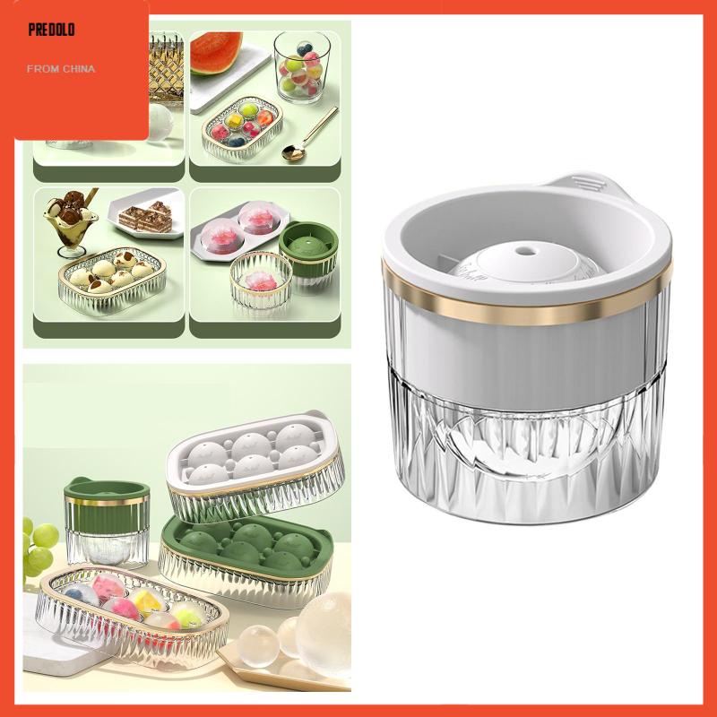 [Predolo] Sphere Ice Maker Portable Pembuat Es Batu Bulat Untuk Kopi Puding