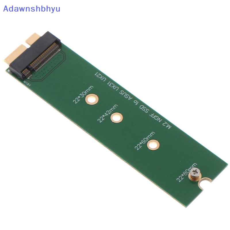 Adhyu 1Pc M.2 NGFF SSD Ke Kartu Adapter Ekstensi 18pin Untuk UX31 UX21 UX21E UX31A ID