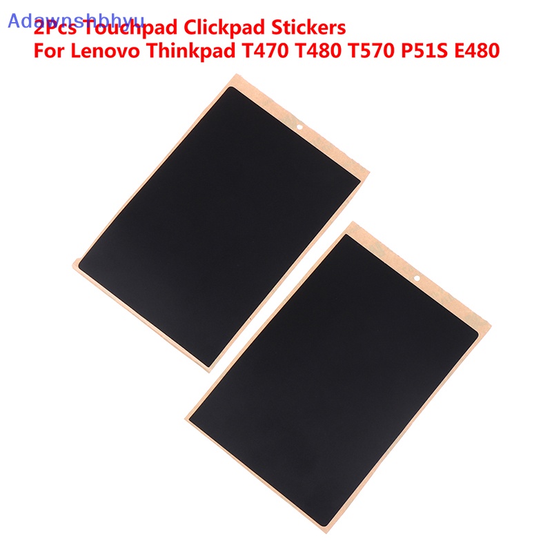 Adhyu 2Pcs Stiker Clickpad Touchpad Baru Untuk Lenovo Thinkpad T470 T480 T570 P51S E480 ID