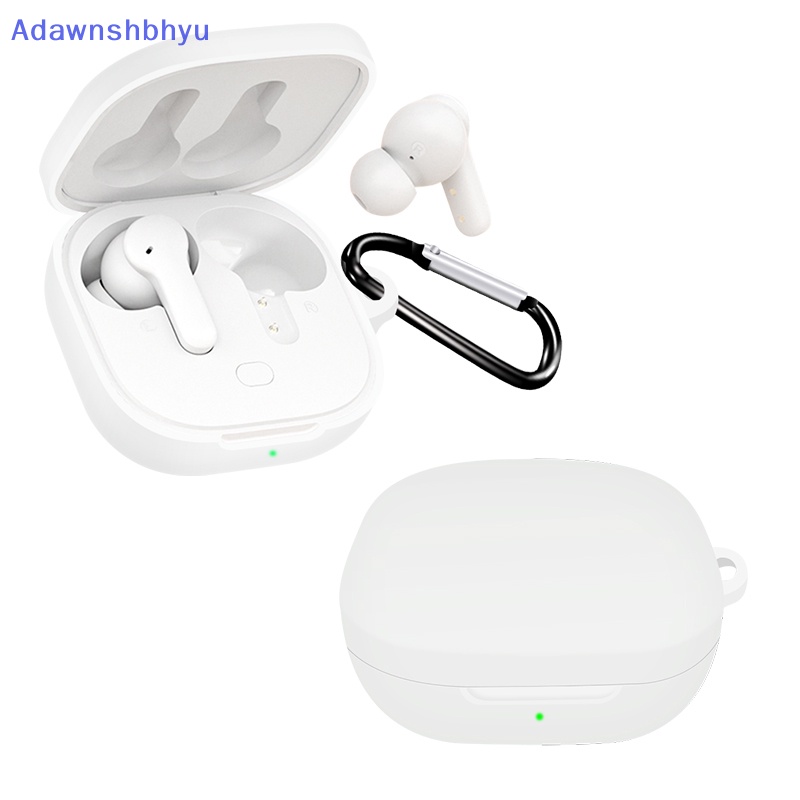 Adhyu Trendi Lucu Shockproof Bluetooth Headset Case Tahan Debu Soft Shell Silikon Earphone Cases Untuk QCY T13 Charging Box Dengan Hook ID
