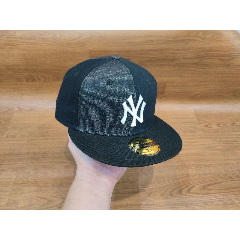 NEW ERA NY 5950 BLACK PATCHWORK