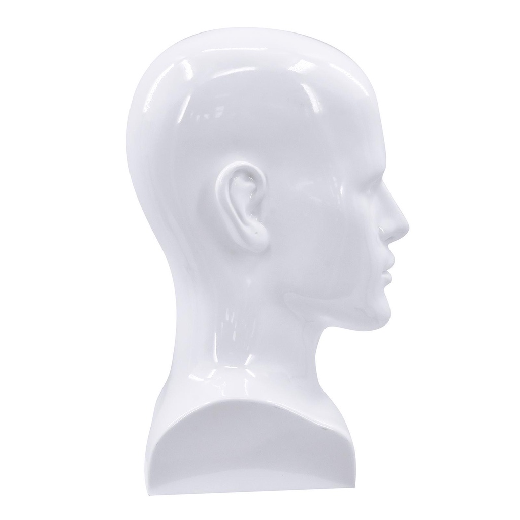 Manekin Pria PVC Kepala Display Kepala Manekin Display Wig Head Stand