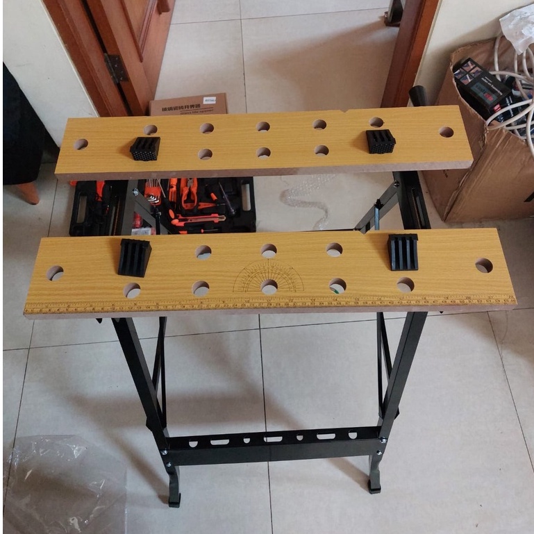 Work Bench / Workbench Meja Kerja Kayu Portabel