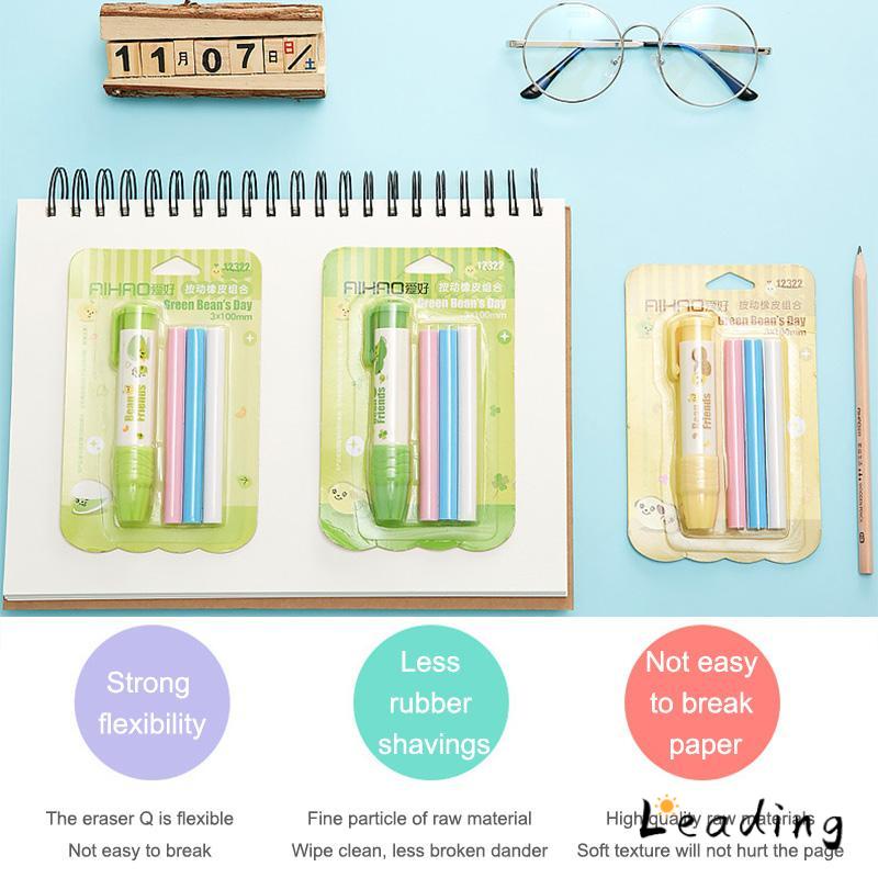 

Alat Tulis Kreatif Penghapus Ditarik Bergaya Pena Perlengkapan Sekolah Lucu-Le