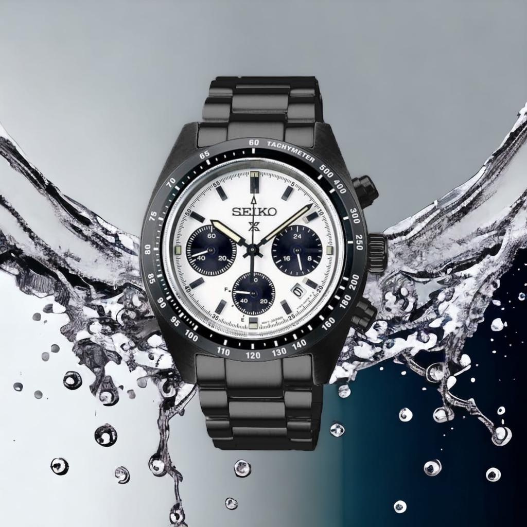 PREMIUM - Jam tangan pria chrono aktif SEIKO Fitur tanggal & chrono aktif BEST SELLER