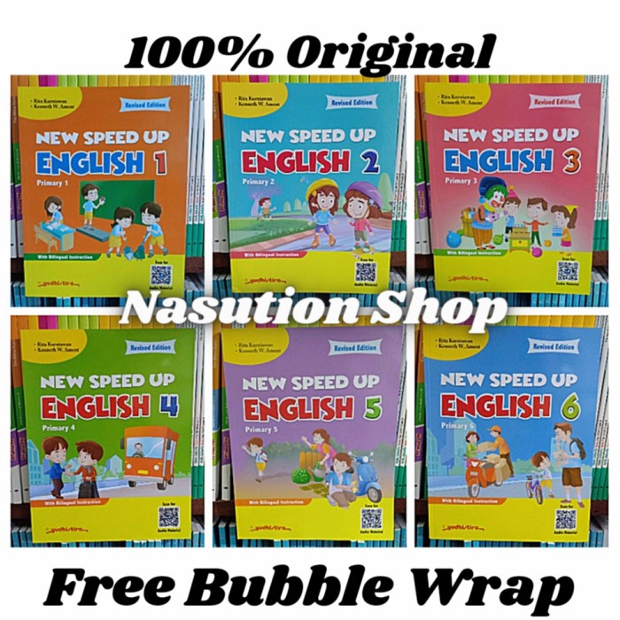 ⭐PROMO BUKU (COD)⭐ Buku Speed Up English Kelas 1 2 3 4 5 6 SD Yudhistira - Kelas 1 Sd