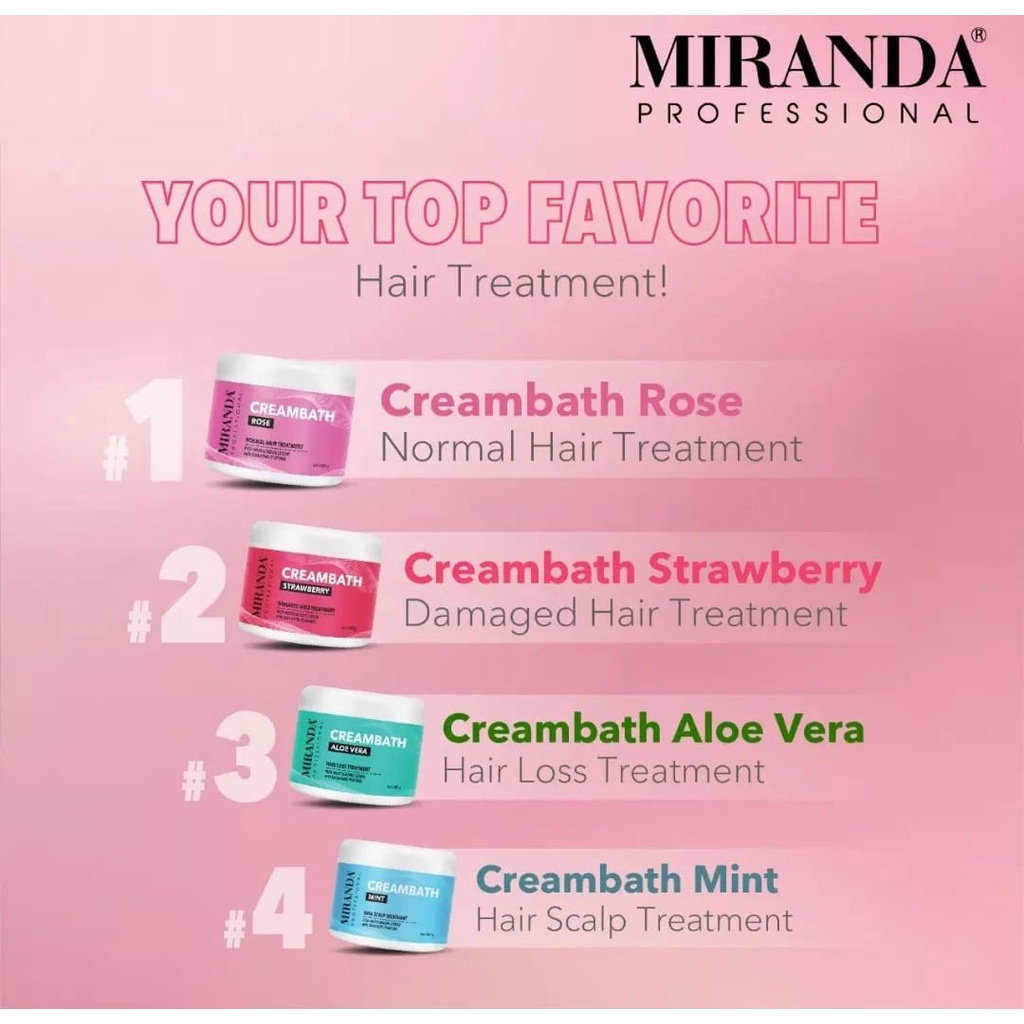 MIRANDA Professional Creambath 1000ml