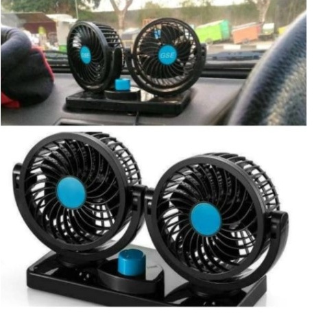 [ OBJ ] Kipas Angin Double Blower Fan Kipas Angin Mobil