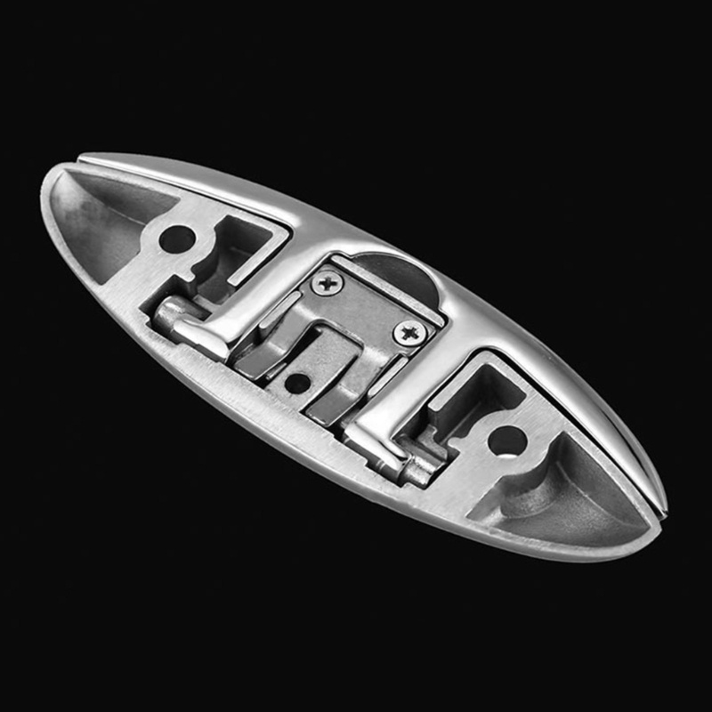 Cleat Perahu Hollow Base Boat Mooring Dock Untuk Yachts Bollard Marine RV-Croissant Bolt