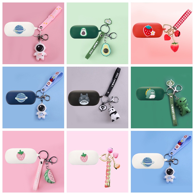 Kartun Case Untuk Nokia e3600 Case Cute peach/avocado /Animal Silikon Bluetooth Earphone Cover Untuk Nokia e3600 Case Fundas