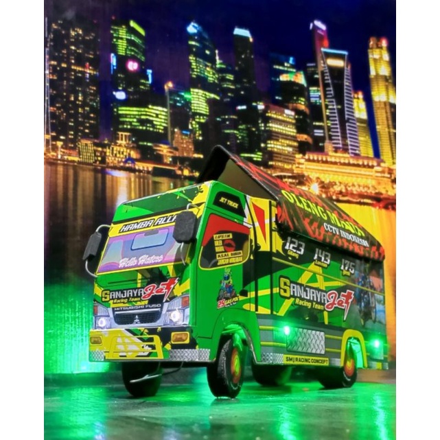 Miniatur truk oleng miniatur truk murah miniatur truk terlaris miniatur truk kayu