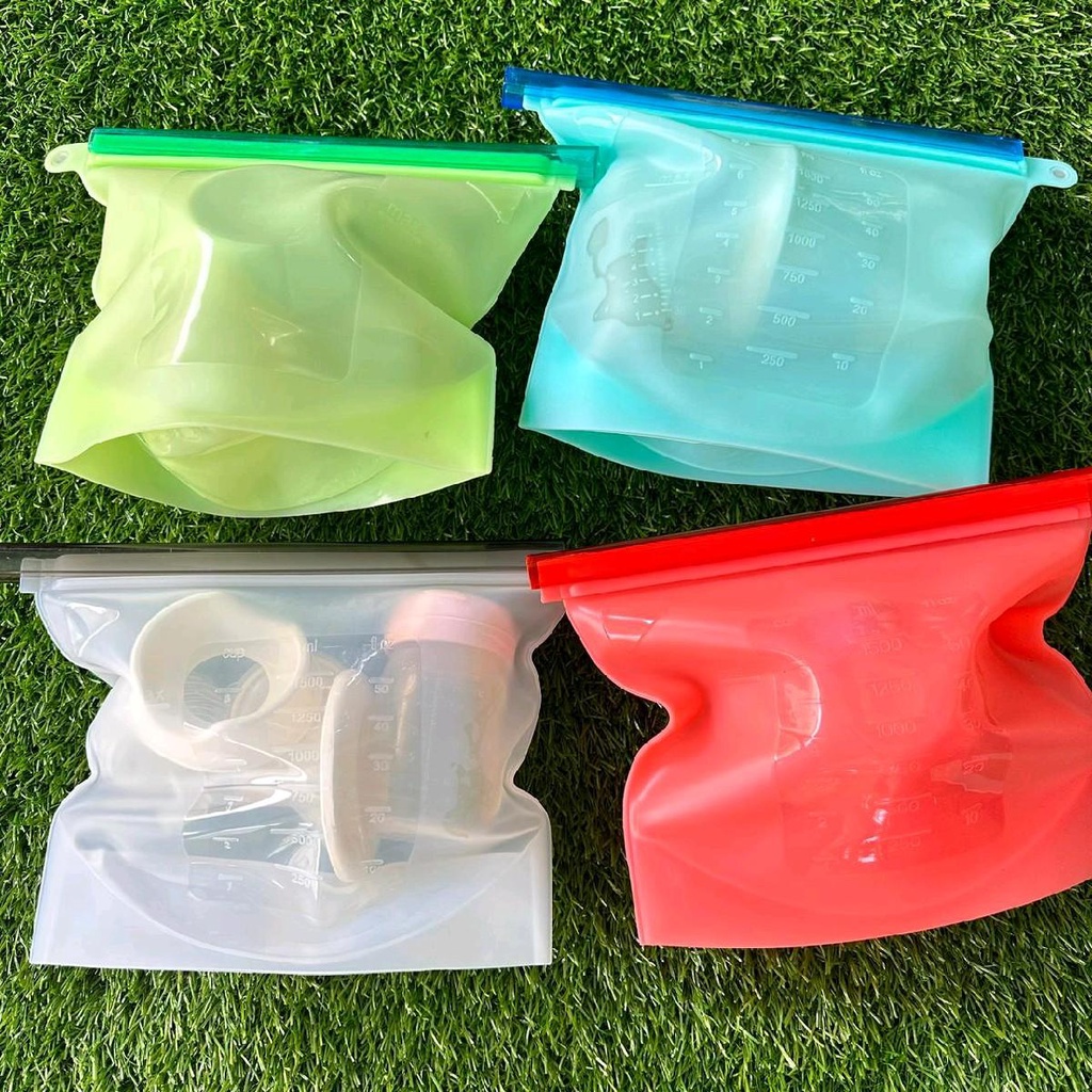 Silicon Bag Pompa Asi / Pouch Untuk Menyimpan Pompa Asi / Ziplock