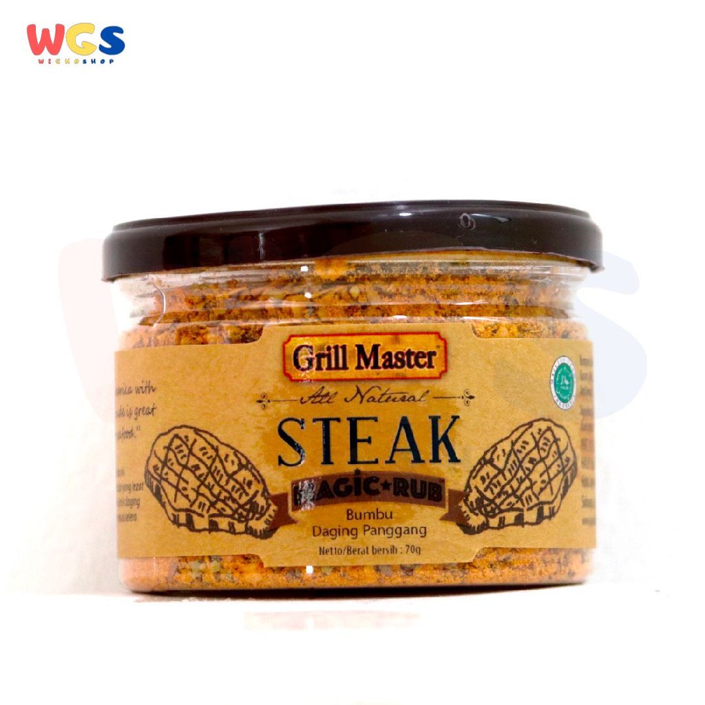 Jay's Kitchen Jays Grill Master Steak Magic Rub 70g - Bumbu Daging Panggang