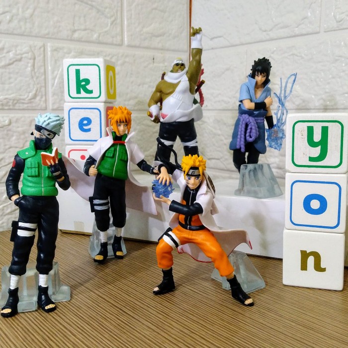 Naruto - Sasuke - Minato - Action Figure - Figur :COD: