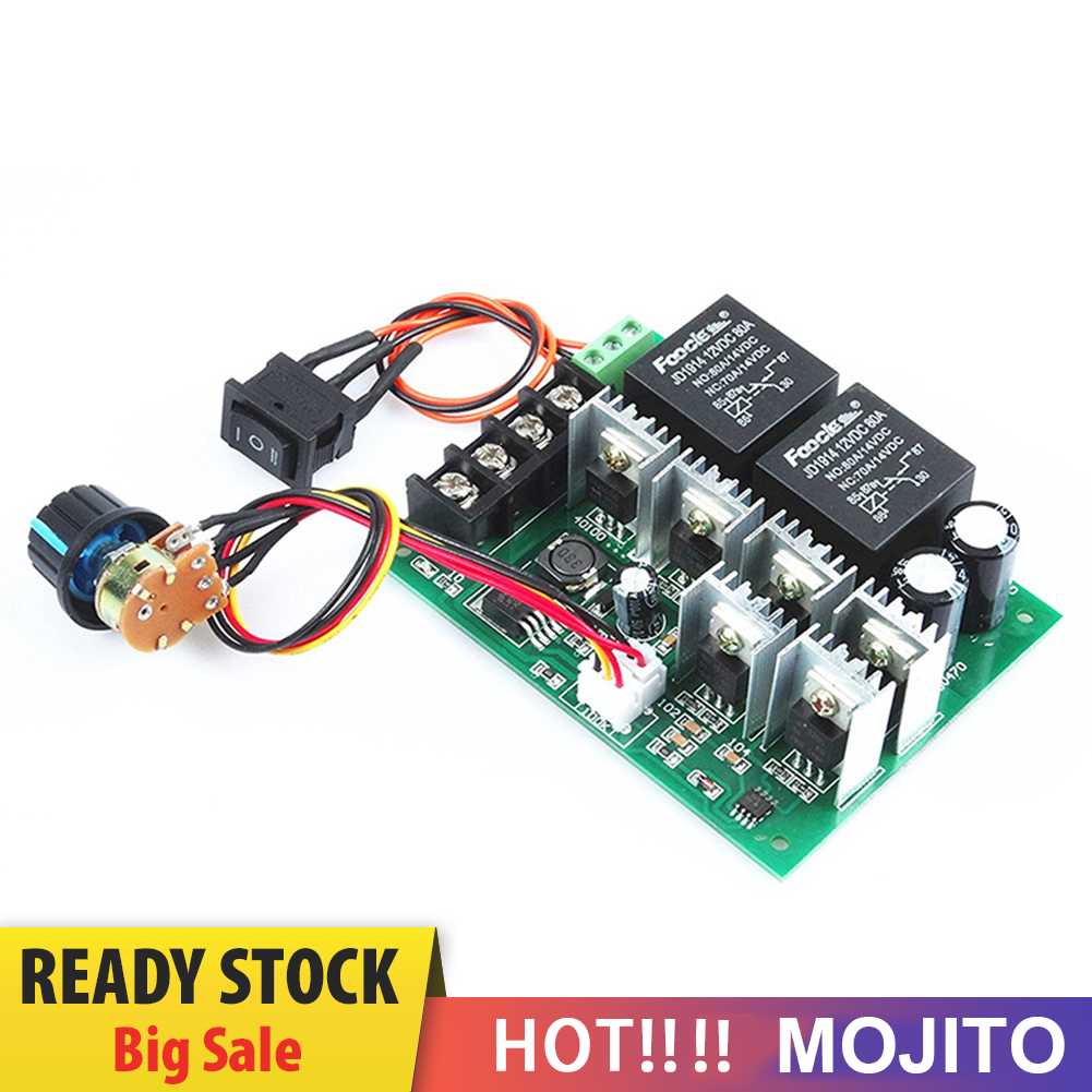 Dc12v 24V 36V Brush Motor Speed Controller 2000W 40A Modul Gubernur Motor