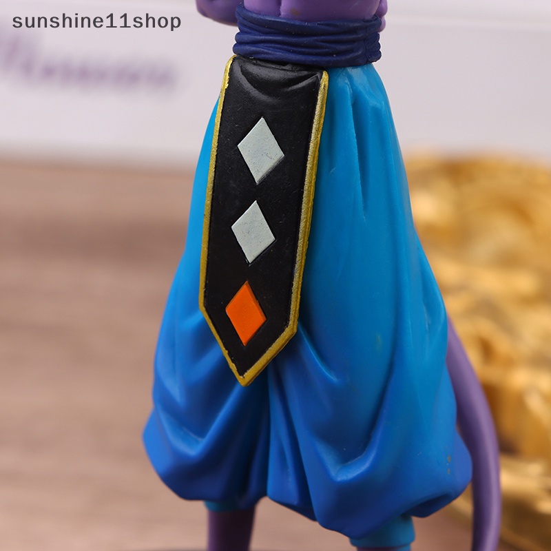 Sho Anime Dragon Ball Z Beerus Figure Gods Of Destruction Dxf Whis Beerus 20cm Figure Figurine Patung PVC Model Koleksi Mainan Gif N