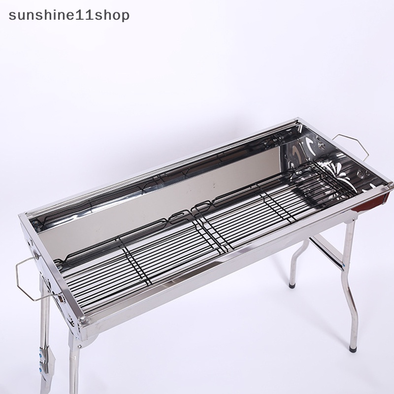 Sho Panggangan Barbekyu outdoor stainless steel grill BBQ Panggangan Arang portable Panggangan Lipat portable charcoal barbecue N