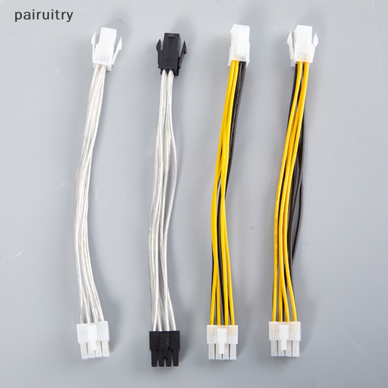 Prt 4Pin Ke 8Pin Kabel Power Motherboard Komputer CPU Kabel Power Extension Cord Kabel Konverter Daya Untuk PRT Komputer