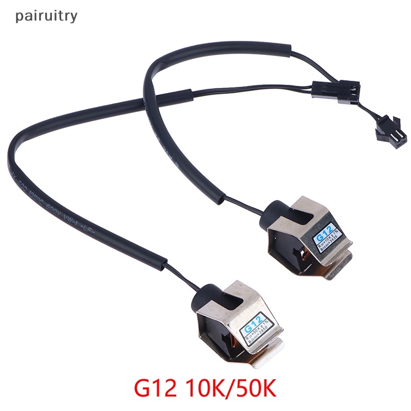 Prt 10K 50K G12 Penjepit Tabung Tempel Dinding Type NTC Sensor Suhu Probe Head PRT