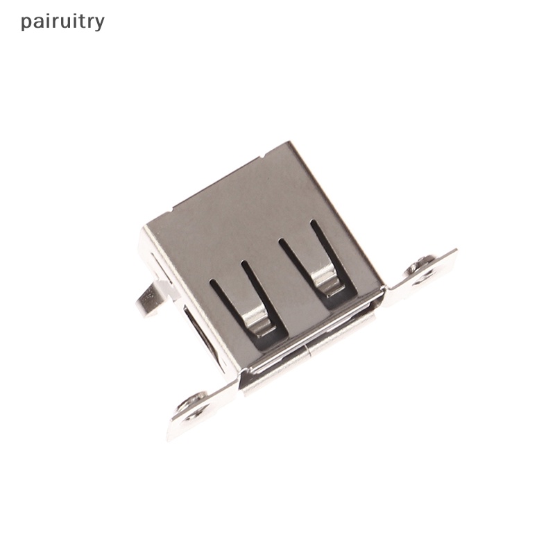 Prt 5pcs Micro USB 2.0 Female Jack USB Port Dock Connector Tail Charging Socket Dengan Lubang Sekrup PRT