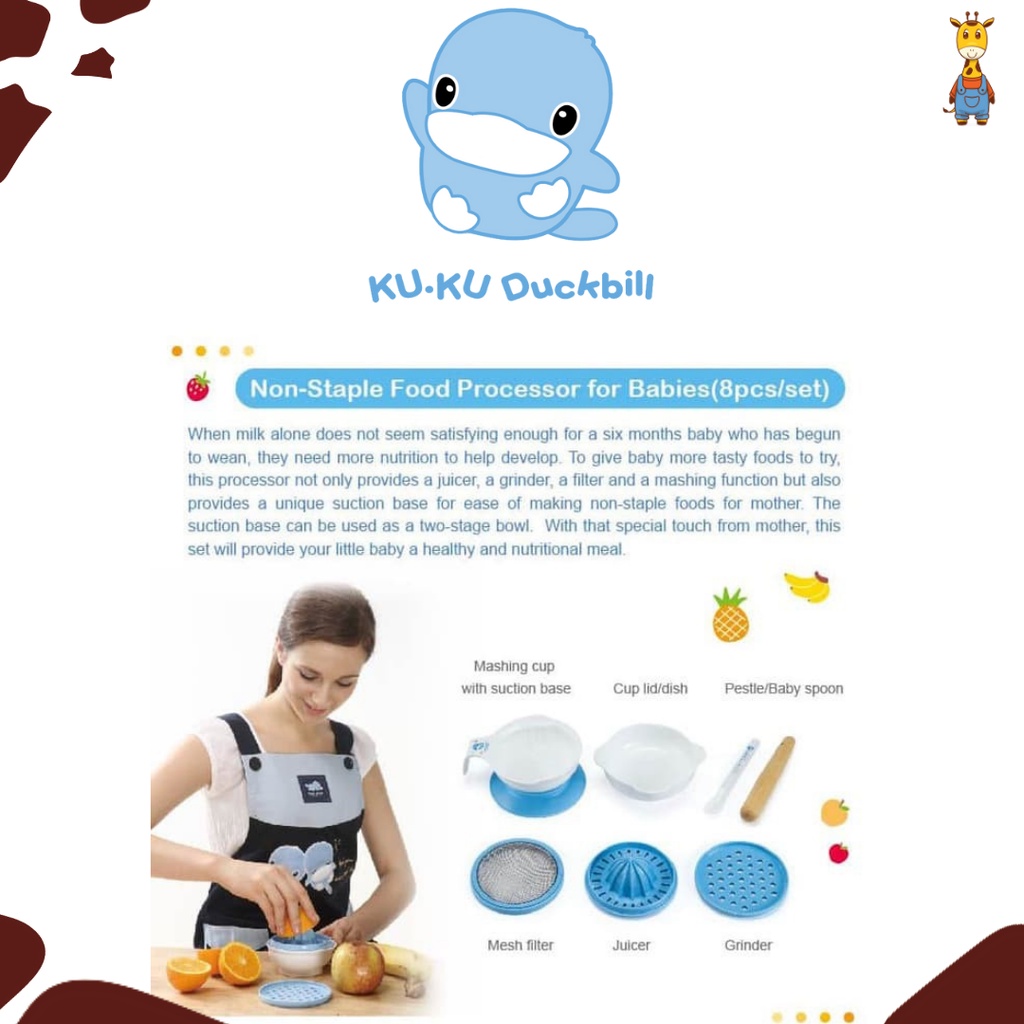 Kuku Duckbill Food Maker KU5307 | Penghalus Makanan