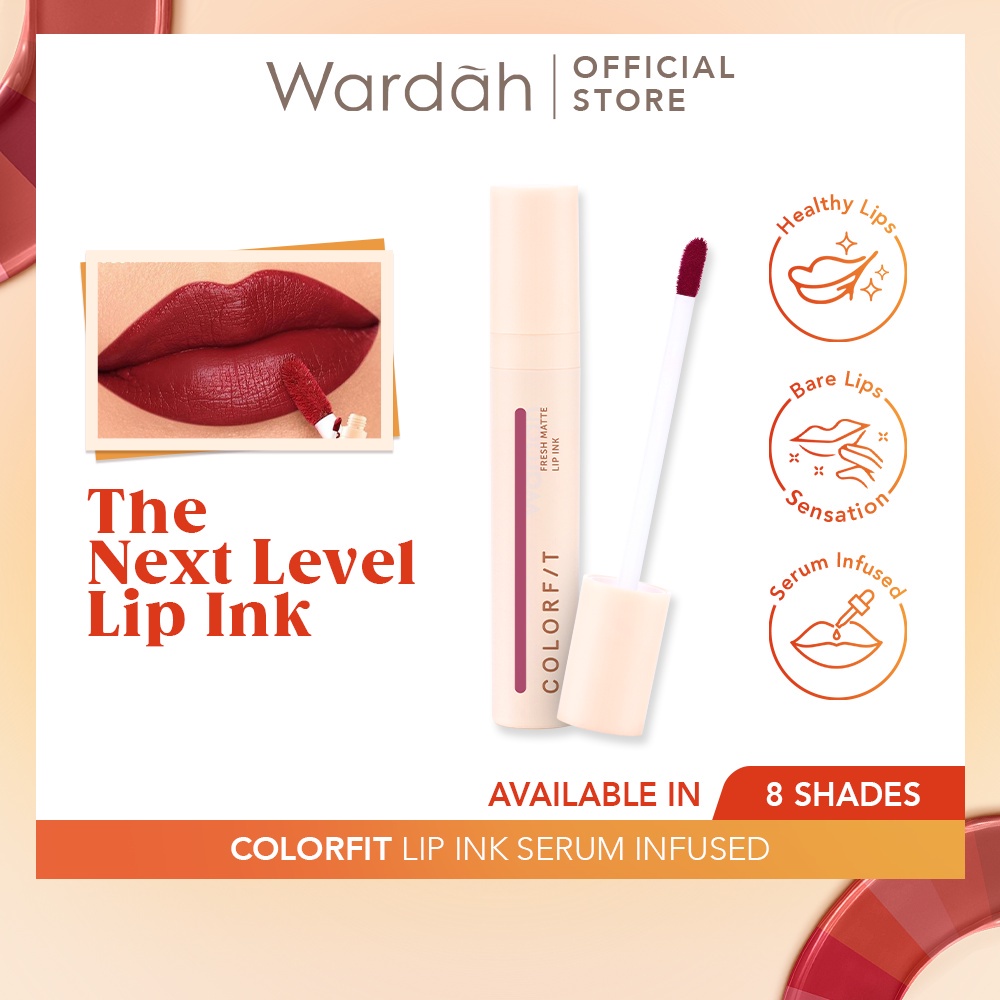 Wardah Colorfit Lip Ink Serum Infused